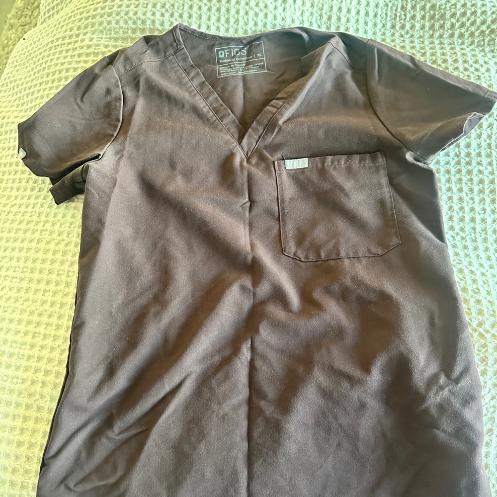 Figs Scrub Set in Espresso